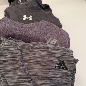 adidas Gray Long Sleeve Tee
